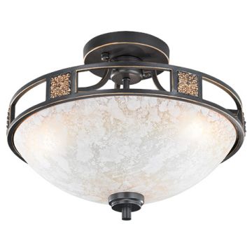 Trio QUINTA 608100324 Lampe de plafond 3x60w/e27 ip20