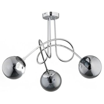 Alfa TANGO GLASS 61093 Lampe de plafond 3x60W/E27