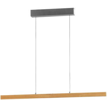 Fischer&Honsel SHINE-WOOD 61101 Suspension lumineuse 1x26,29w/led 2700k-3350k-4000k 3341lm ip20