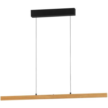 Fischer&Honsel SHINE-WOOD 61102 Suspension lumineuse 1x26,29w/led 2700k-3350k-4000k 3341lm ip20