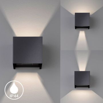 Fischer&Honsel Wall 30259 Applique murale 2x3W/LED 3000K 620 lm IP44