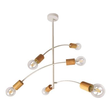 Prezent VEDMA 61216 Lampe de plafond 6x40W/E27 IP20