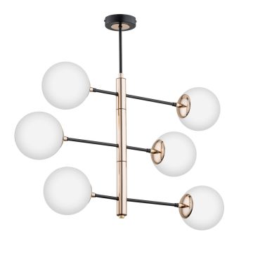 Alfa PESCO 62206 Lampe de plafond 6x40W/E14 IP20