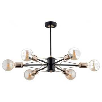Alfa TANDEM GOLD 62151 Lampe de plafond 6x60W/E27