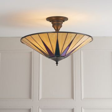 Endon DARK STAR 64043 Lampe de plafond 3x60W/E27 IP20