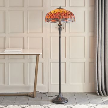 Endon DRAGONFLY FLAME 64070 Lampadaire 2x60W/E27 IP20