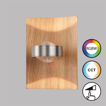 Fischer&Honsel SHINE-WOOD 30542 Applique murale 1x9W/LED 2700K 900 lm IP20