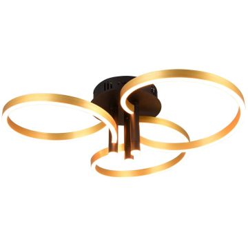 Trio CARUSO 648110680 Lampe de plafond 1x43w/led 2300+3000+4000k 4980lm ip20