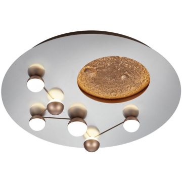 Trio ZODIAC 644810107 Lampe de plafond 1x42w/led 2300+3000+4000k 5100lm ip20
