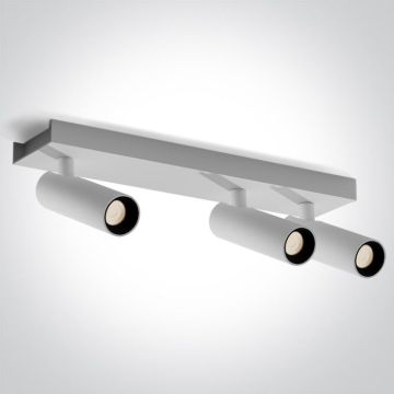 One Light Wall & Ceiling 65004C/W/W Spot 3x5W/LED 3000K 1350lm IP20