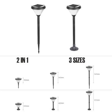 Prezent AKRA 65291 Lampe solaire 10w/led 3000k 300lm ip65