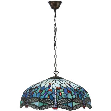 Endon DRAGONFLY BLUE 66148 Suspension lumineuse 3x60W/E27 IP20
