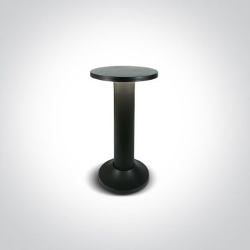 One Light Mushroom Bollards 67490/B/W Lampe sur pied 1x6,5W/LED 3000K 600lm IP54