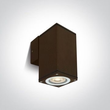 One Light Outdoor Cubes 67426B/BR Applique murale 1x10W/GU10 IP54