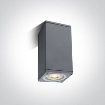 One Light Outdoor Cubes 67426D/G Applique murale 1x10W/GU10 IP54