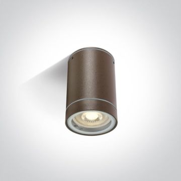 One Light Outdoor Cylinders 67130C/BR Spot en saillie 1x10W/GU10 IP54