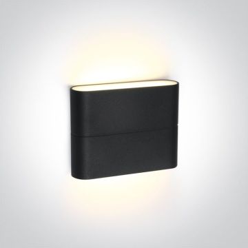 One Light Outdoor Slim Range Up & down 67376/AN/W Applique murale 2x3W/LED 3000K 210lm IP54