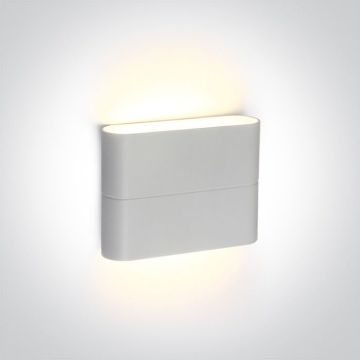 One Light Outdoor Slim Range Up & down 67376/W/W Applique murale 2x3W/LED 3000K 210lm IP54