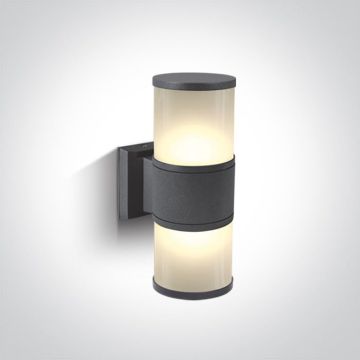 One Light Tube Lights 67098/AN Applique murale 2x20W/E27 IP54