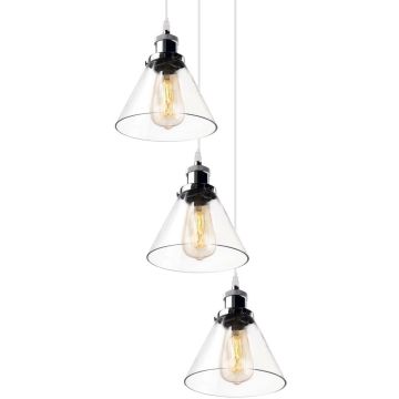 Altavola Design NEW YORK LOFT LA034/CO3_chrom Suspension lumineuse 3x40W/E27 IP20