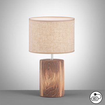 Fischer&Honsel Malik 50742 Lampe de table 1x40W/E27 IP20
