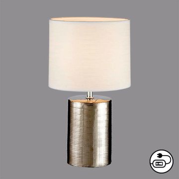 Fischer&Honsel Prata 50662 Lampe de table 1x25W/E14 IP20