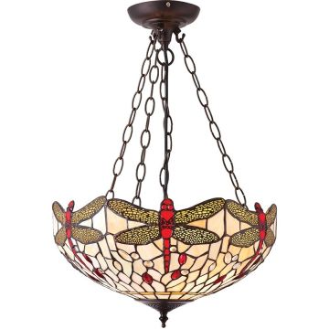 Endon DRAGONFLY BEIGE 70759 Suspension lumineuse 3x60W/E27 IP20
