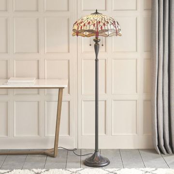 Endon DRAGONFLY BEIGE 70940 Lampadaire 2x60W/E27 IP20