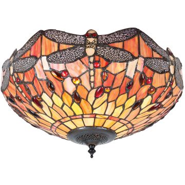 Endon DRAGONFLY FLAME 70721 Plafonnier 2x60W/E27 IP20
