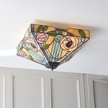 Endon WILLOW 70698 Plafonnier 2x60W/E27 IP20