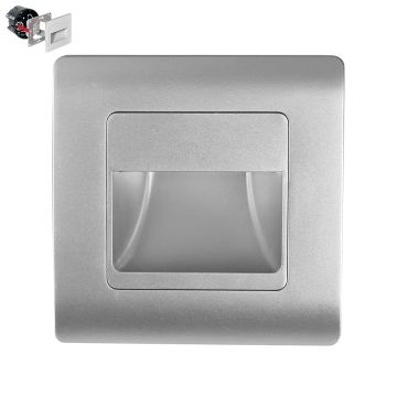 Prezent STEP LIGHT SINGLE VERSION 70410 Lampe d'escalier encastrée 1x1W/LED 95lm IP20