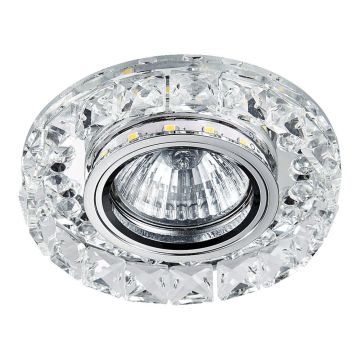 Prezent ELEGANT DOUBLE LIGHT 71074 Spot encastré 1x50W/GU10|1x3W/LED 380lm IP20