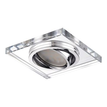 Prezent ELEGANT GLASS MOVABLE 71053 Spot encastré 1x50W/GU10 IP20