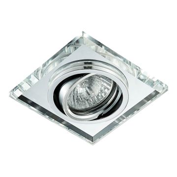 Prezent ELEGANT GLASS MOVABLE 71063 Spot encastré 1x50W/GU10 IP20