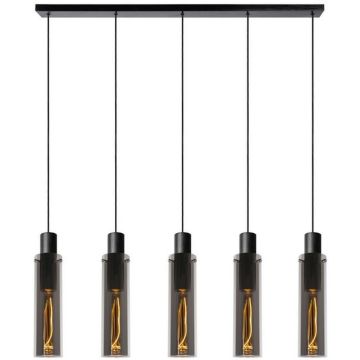 Lucide ORLANDO 74404/05/65 Suspension lumineuse 5x40w/e27 ip20
