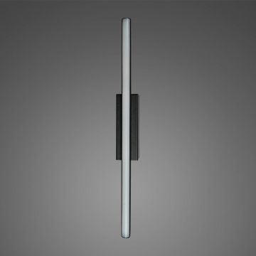 Altavola Design Linea No.1 LA089/W_38,5_3k_black Applique murale 1x9W/LED 3000K 540lm IP44