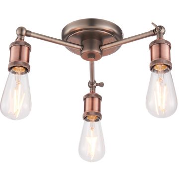 Endon HAL 76124 Lampe de plafond 3x40W/E27 IP20