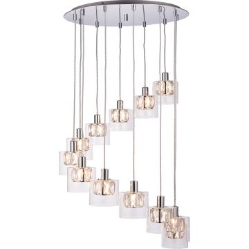 Endon VERINA 76518 Suspension lumineuse 12x28W/G9 IP20