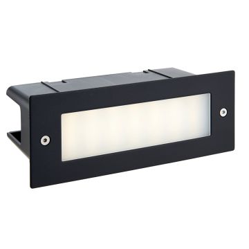 Endon SEINA 78638 Lampe d'escalier encastrée 3.5W/LED 4000K 200LM IP44