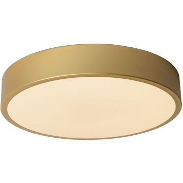 Lucide UNAR 79185/30/02 Plafonnier 1x18w/led 2700k 1260lm ip20