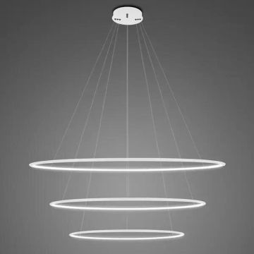 Altavola Design Ledowe okręgi LA075/P_100_in_4k_white Suspension lumineuse 3x130W/LED 4000K 8970lm IP44