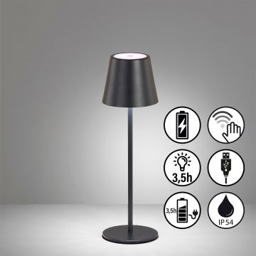 Fischer&Honsel Viletto 850355 Lampe de table 1x2W/LED 3000K 190lm IP54