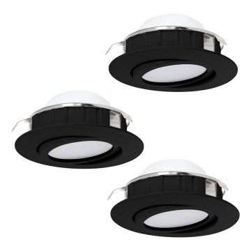 Eglo PINEDA 900749 Spot encastré 3x5.5W/LED 3000K 1080LM IP20