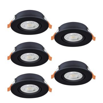 Eglo BARRANCO 902266 Spot encastré 5x4.5W/LED 2700K, 4000K, 6500K 5X450lm ip20