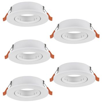 Eglo BARRANCO GU10 902226 Spot encastré 5x5W/GU10 ip20