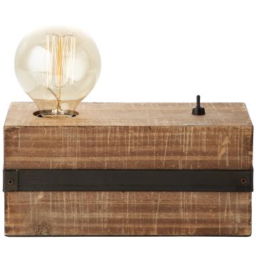 Brilliant WOODHILL 93722/76 Lampe de table 1x30W/E27 IP20