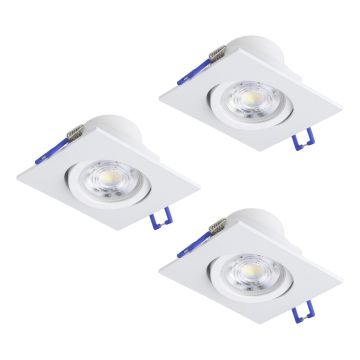 Eglo SALICETO 902328 Spot encastré 3x6W/LED 4000K 3X580lm ip20