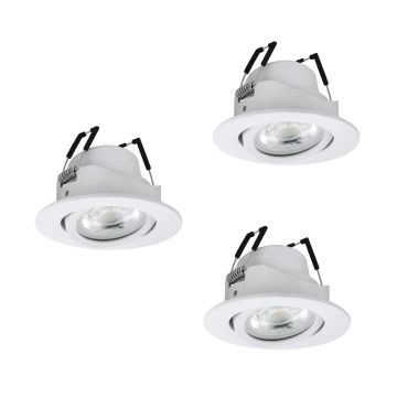 Eglo SALICETO-Z 902286 Spot encastré 3x4.9W/LED 2700-6500K 3X490lm ip20