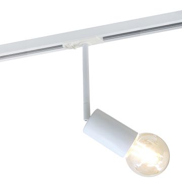 Italux MARVI TR JAZZ 913903-1-LNG-WH Projecteur sur rail 1x40W/E27 IP20