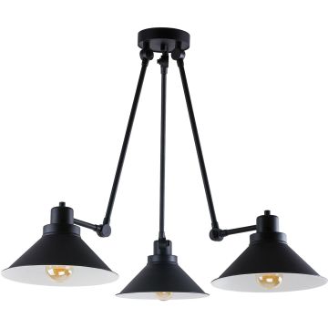 Nowodvorski TECHNO III 9142 Lampe de plafond 3x60W/E27 IP20